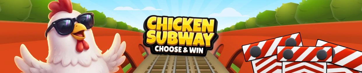 Bannière Subway Chicken grand format.